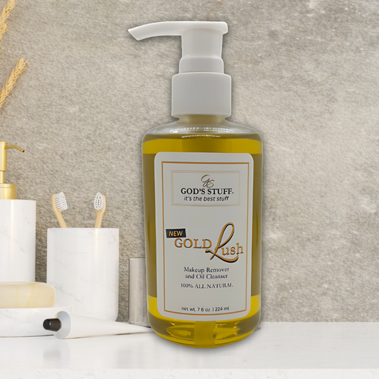 FOR HER - GOLD LUSH ALL NATURAL MAKEUP REMOVER & FACIAL OIL CLEANSER